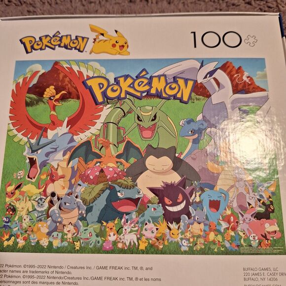 Buffalo Games Pokémon Pikachu & more 100 Piece Jigsaw Puzzle NEW - Picture 5 of 7